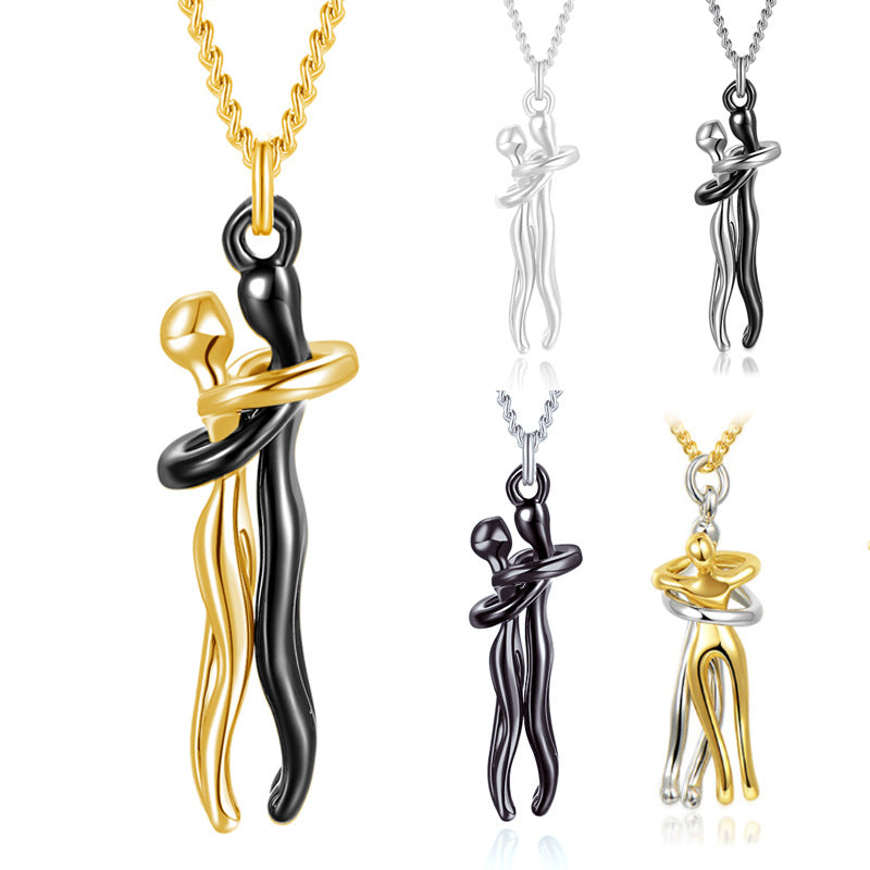 Interlocking Couples Necklace